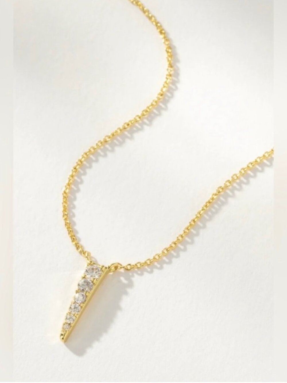 Uncommon James Cutting Edge Gold Necklace
